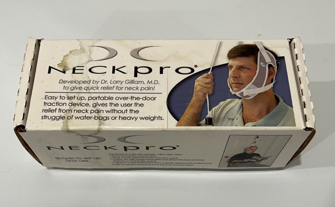 Neck Pro Portable Over the Door Cervial Traction Device Home 1-1/2” Dr. Gilliam