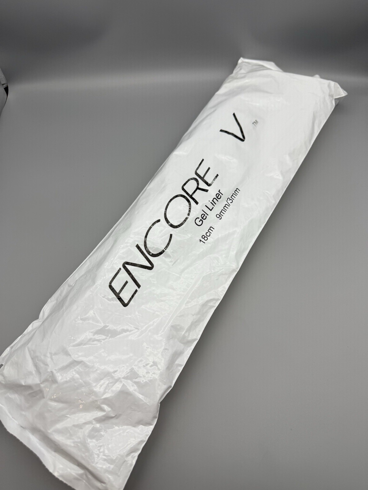 Encore V Gel Cushion Liner 18 CM 9mm/3mm Steel/Dark Grey