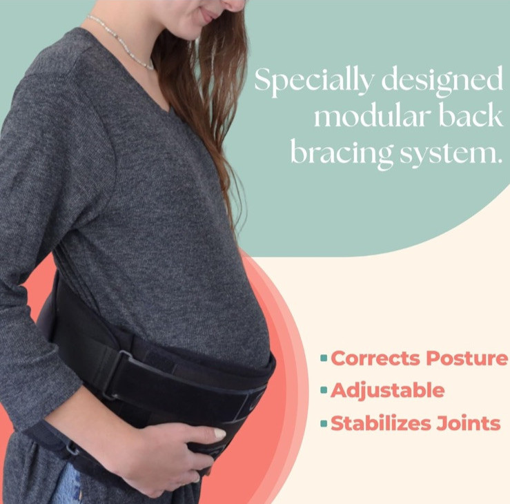 Matriarch Pregnancy Support Maternity Belt Back Support Women Large/XL 12” New