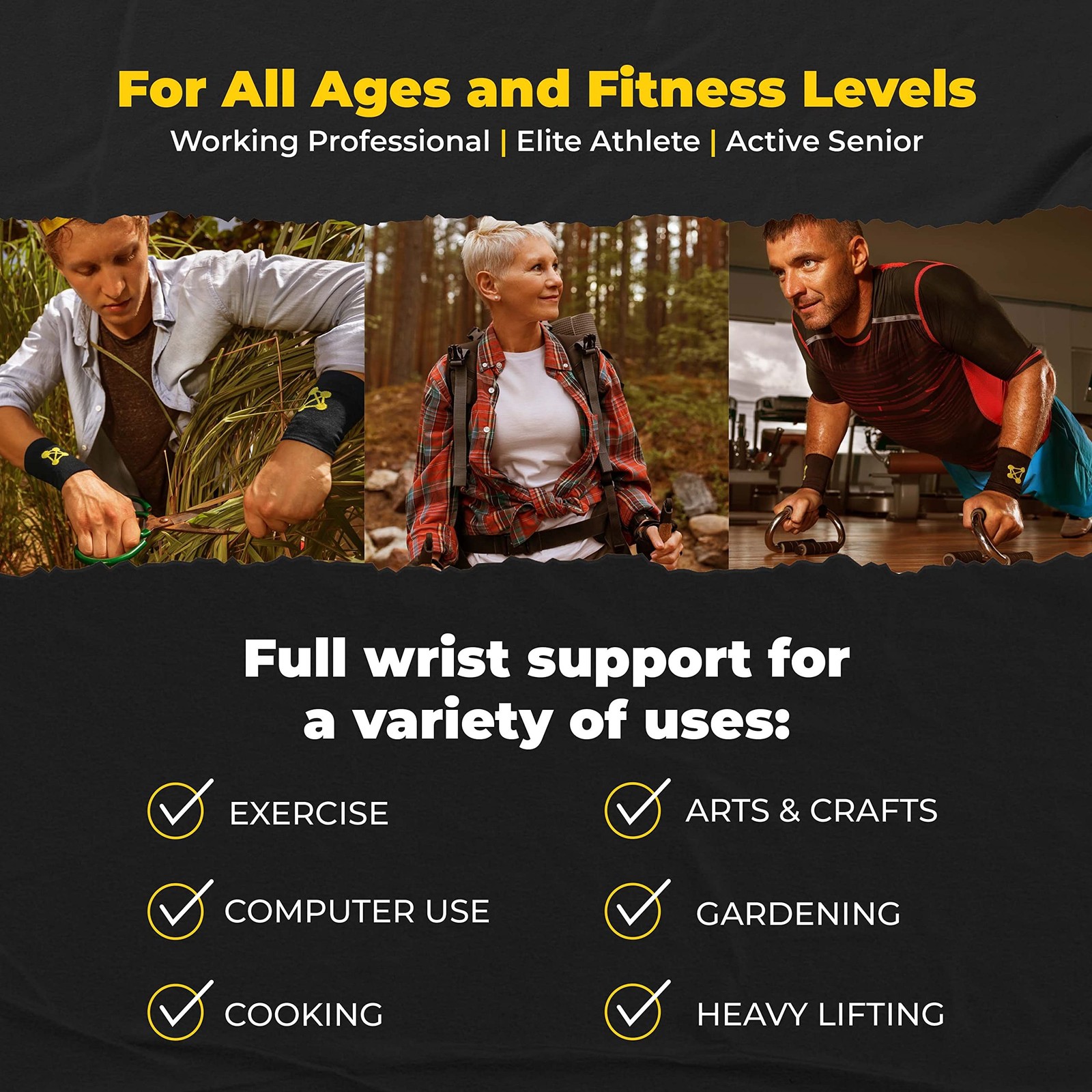 CopperJoint Compression Wrist Sleeve – Copper Hand Brace, Copper Wrist Com