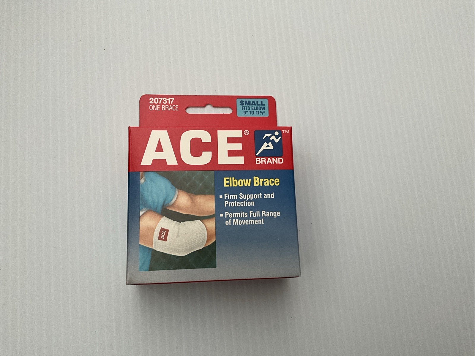 ACE ELBOW BRACE 207317 SMALL FITS ELBOW 9” TO 11 1/2”