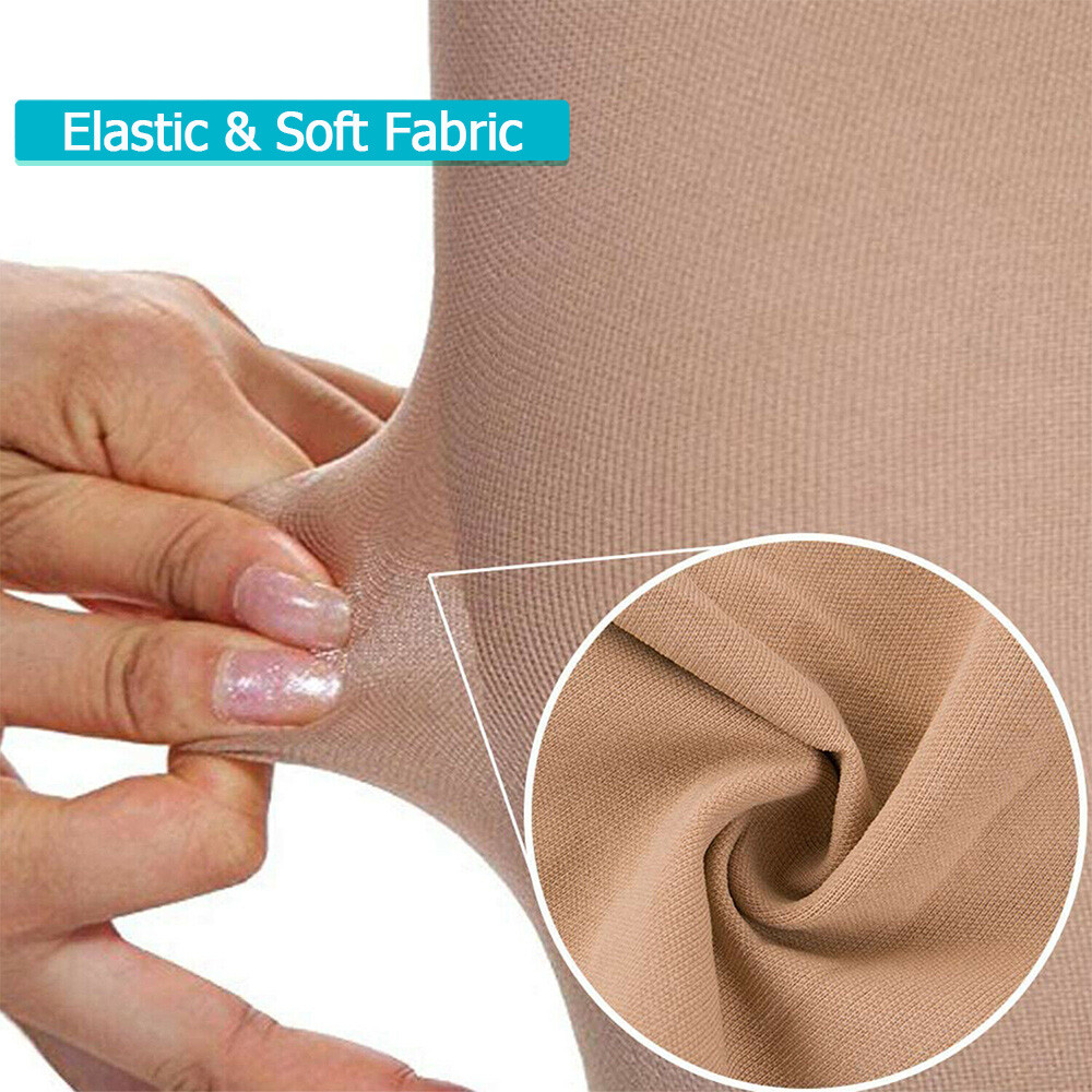 Zipper Compression Socks Stockings 20-30mmHg Sport Varicose Veins Arthritis Wrap