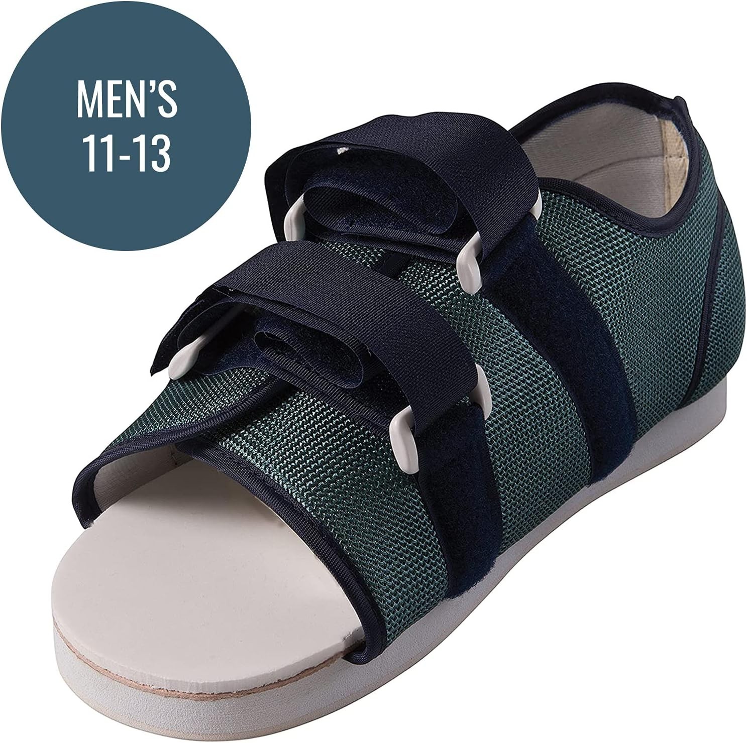 Duro Med Industries Blue Mesh Post-Op Shoe Mens (Large Shoe Size 11-13)