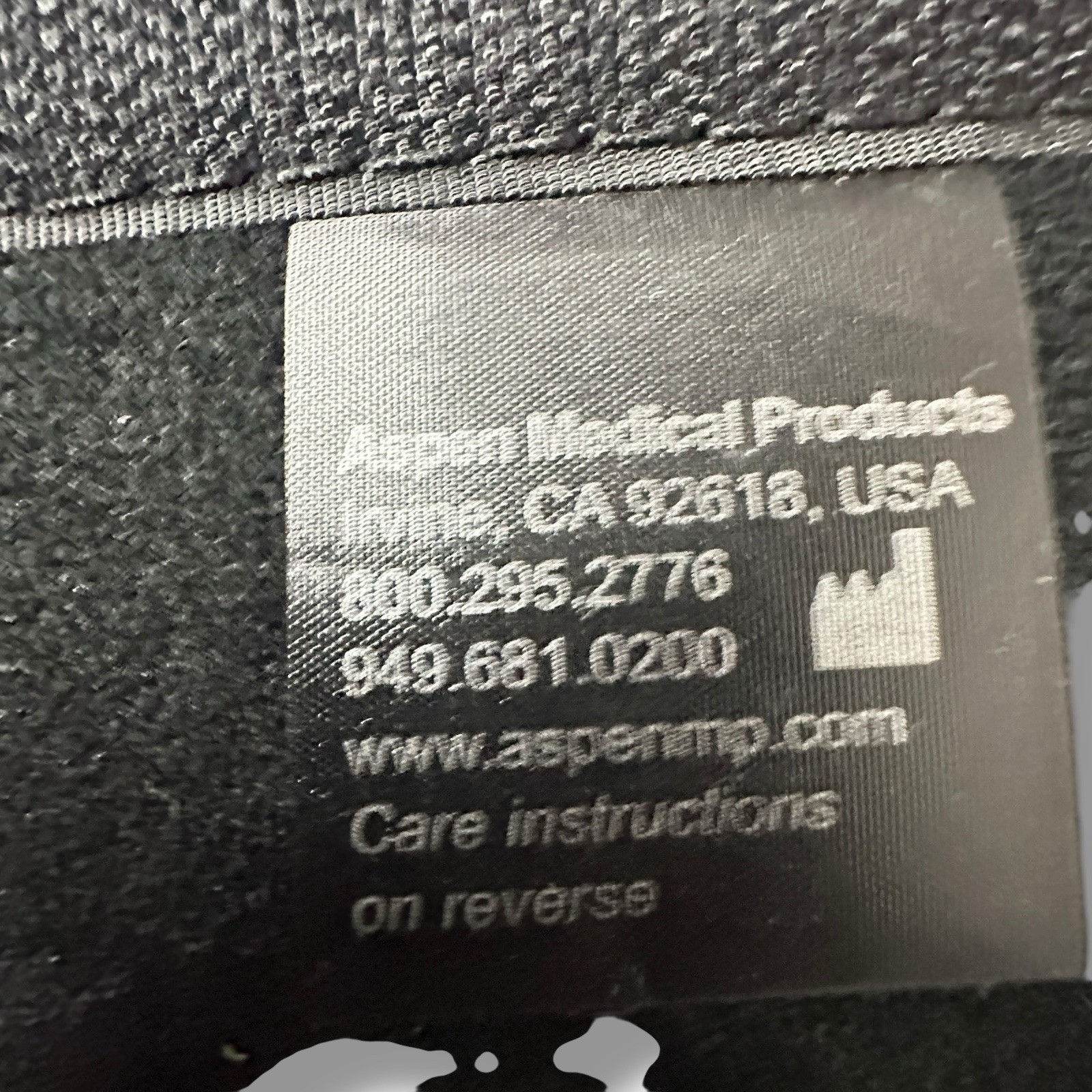 Aspen Medical Evergreen Universal Back Brace Adjustable HN1005