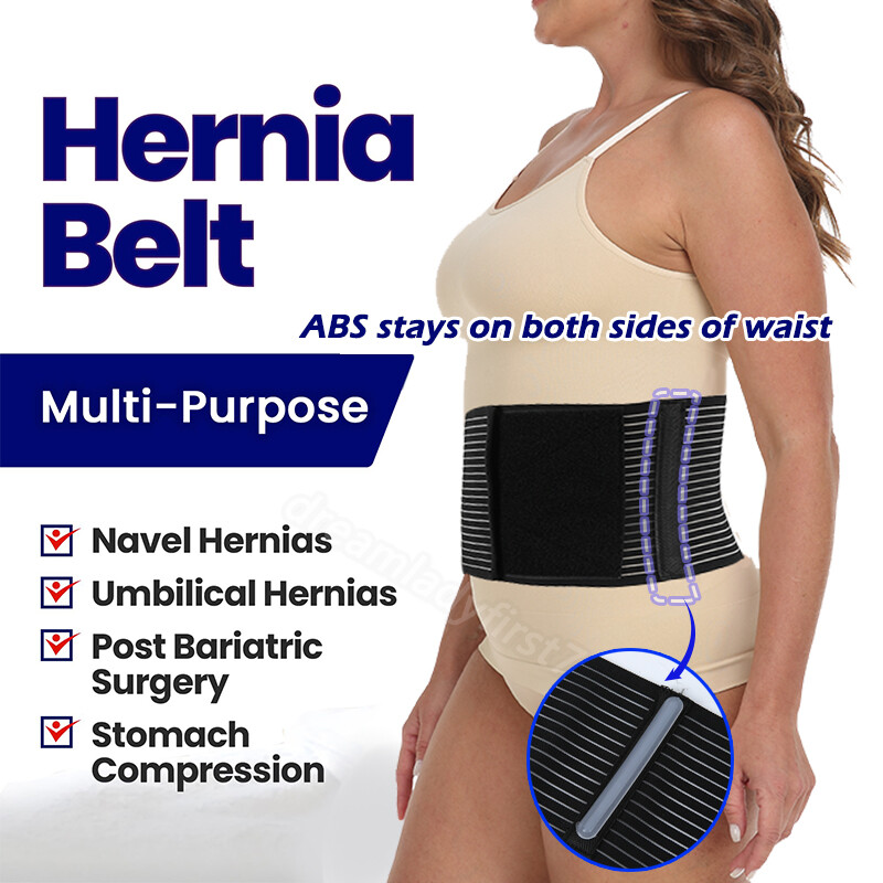 Abdominal Binder Support Wrap Surgical Binder Abdominal Hernia Support Women Men