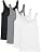 Hanes Women’s Originals Ribbed Tank Pack, Soft Cotton Rib Tank Tops for Women, 4