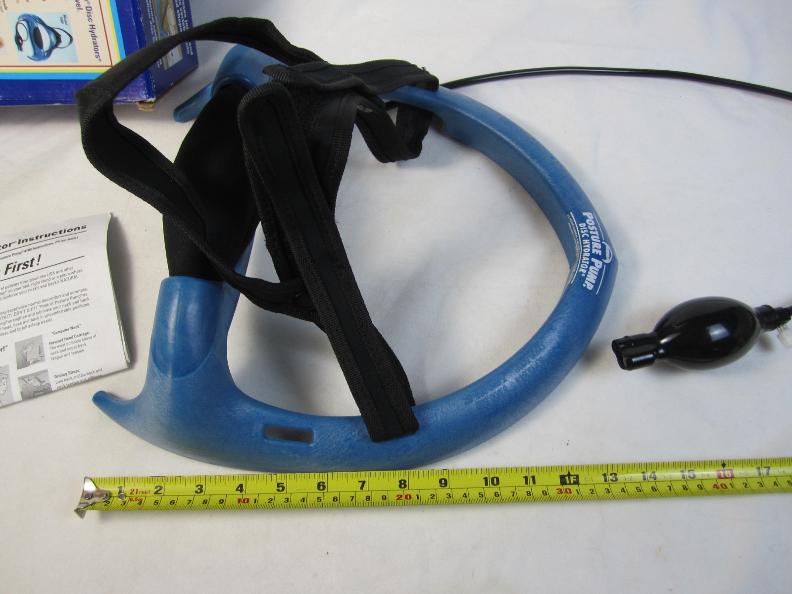 Posture Pump Neck Exerciser – Disc Hydrator – Model 1000