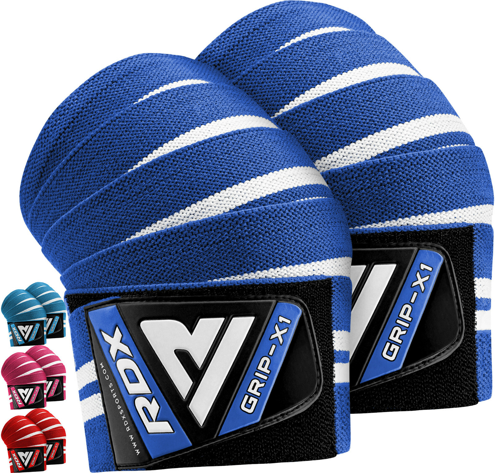 Knee Brace Pads by RDX, Lifting Straps, Knee Wraps, Knee Sleeves Weightlifting