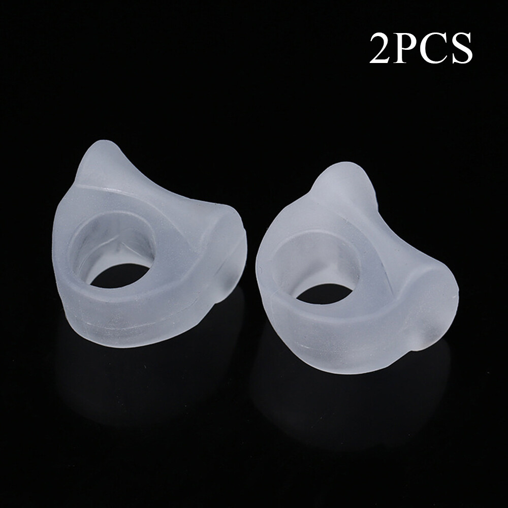 12PC Bunion Corrector Toe Splint Straightener Hallux Valgus Foot Separator White