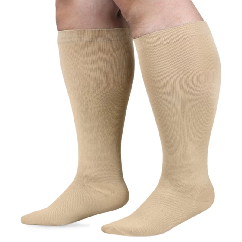 Large Size Compression Socks Stockings for Nurses Running Sports Pregnant Travel