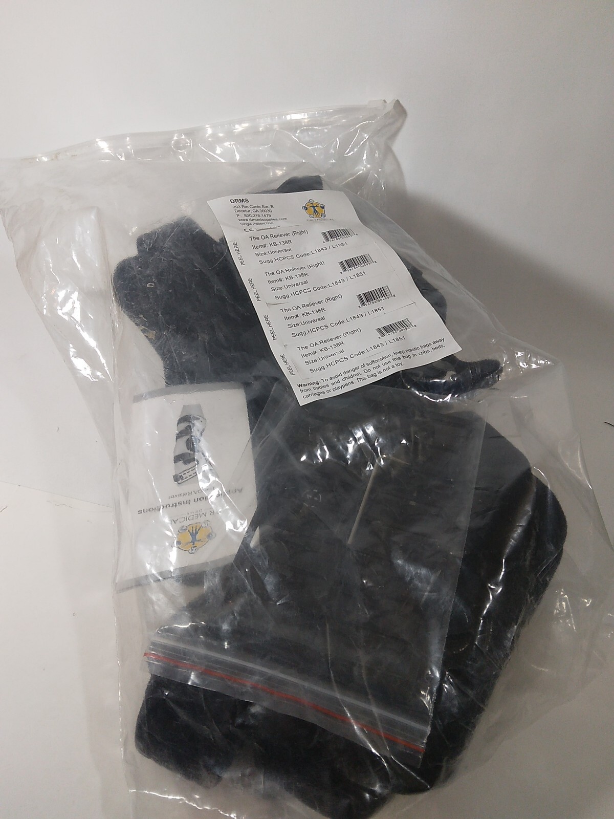 Dr Medical DRMS The OA Reliever Right Knee Brace KB-138R Universal