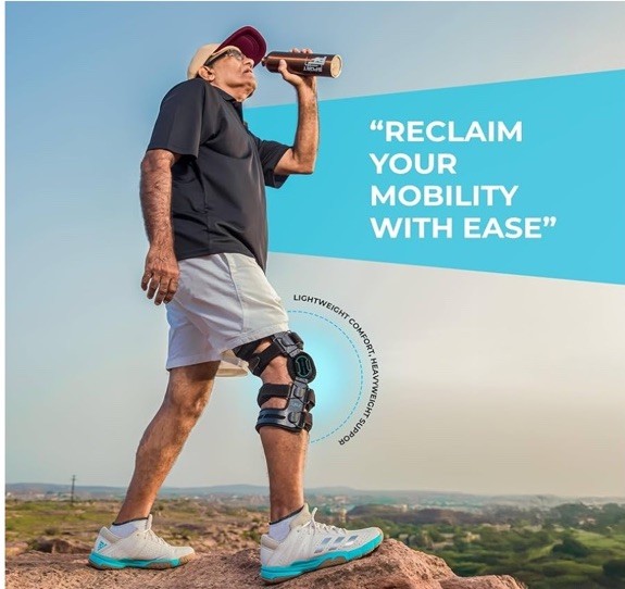 Z1 K6 Hinged Unloader Knee Brace Support for Arthritis Pain OA ACL Meniscus Tear