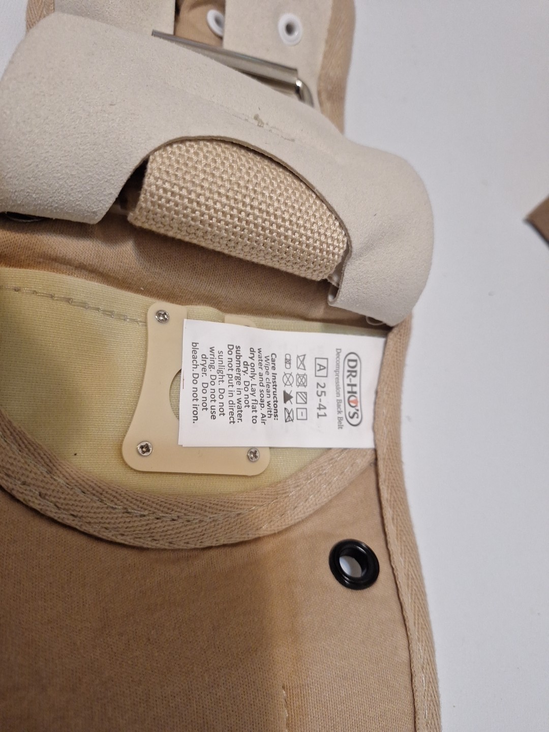 Dr-ho’s Beige Ajustable Stretch Compression 2 In 1 Size A 25-41 (BELT ONLY )👀