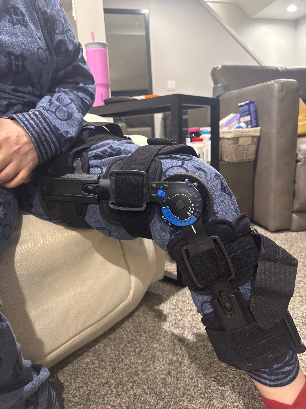 CSUS by Allard Post Op Knee Brace – Black (08814)