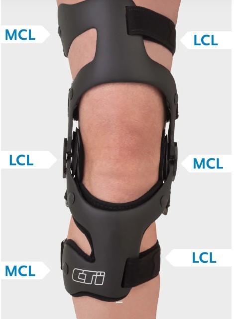 Ossur CTi OTS Knee Brace w/ accutrac hinge –ACL, MCL, LCL, PCL – Small Right