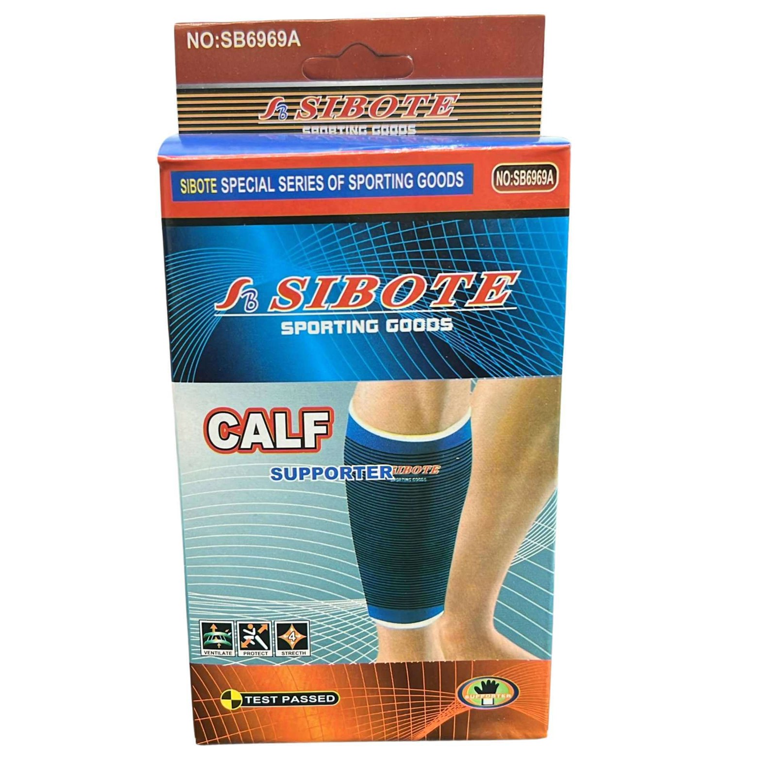 Sibote Calf Support for Comfort, Compression & Active Movement: 1 Pack