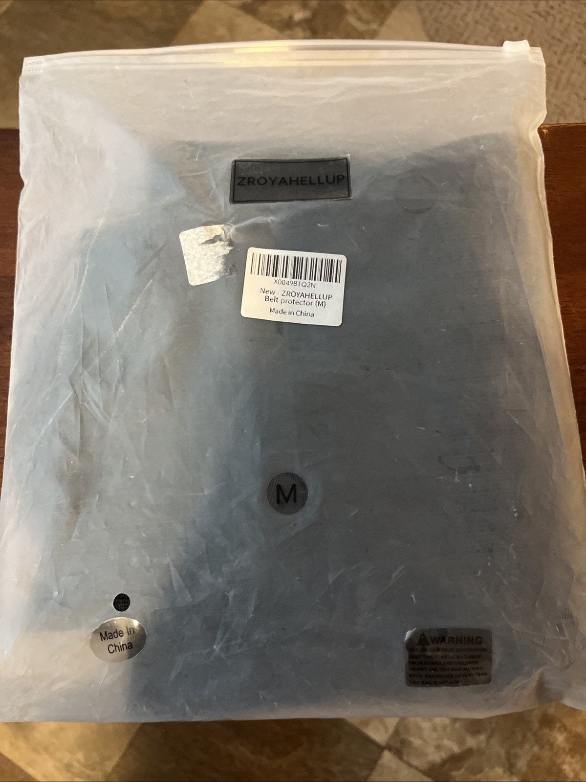New ZROYAHELLUP BELT PROTECTOR BACK BRACE SIZE M