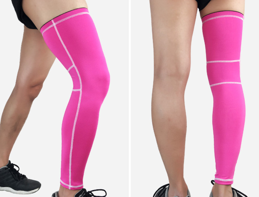 Leg Thigh Sleeve Sports Women Men Knee High Support Stockings Compression Socks