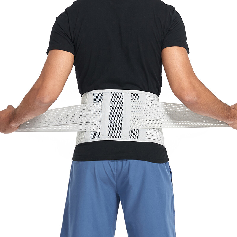 Adjustable Compression Lumbar Back Brace Sports Belt Waist Support Pain Relief