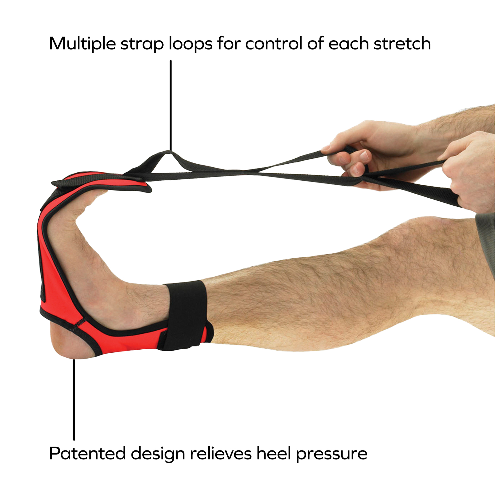 OPTP Stretch-EZ – Foot and Leg Stretch Aid for Plantar Fasciitis, Heel Spurs