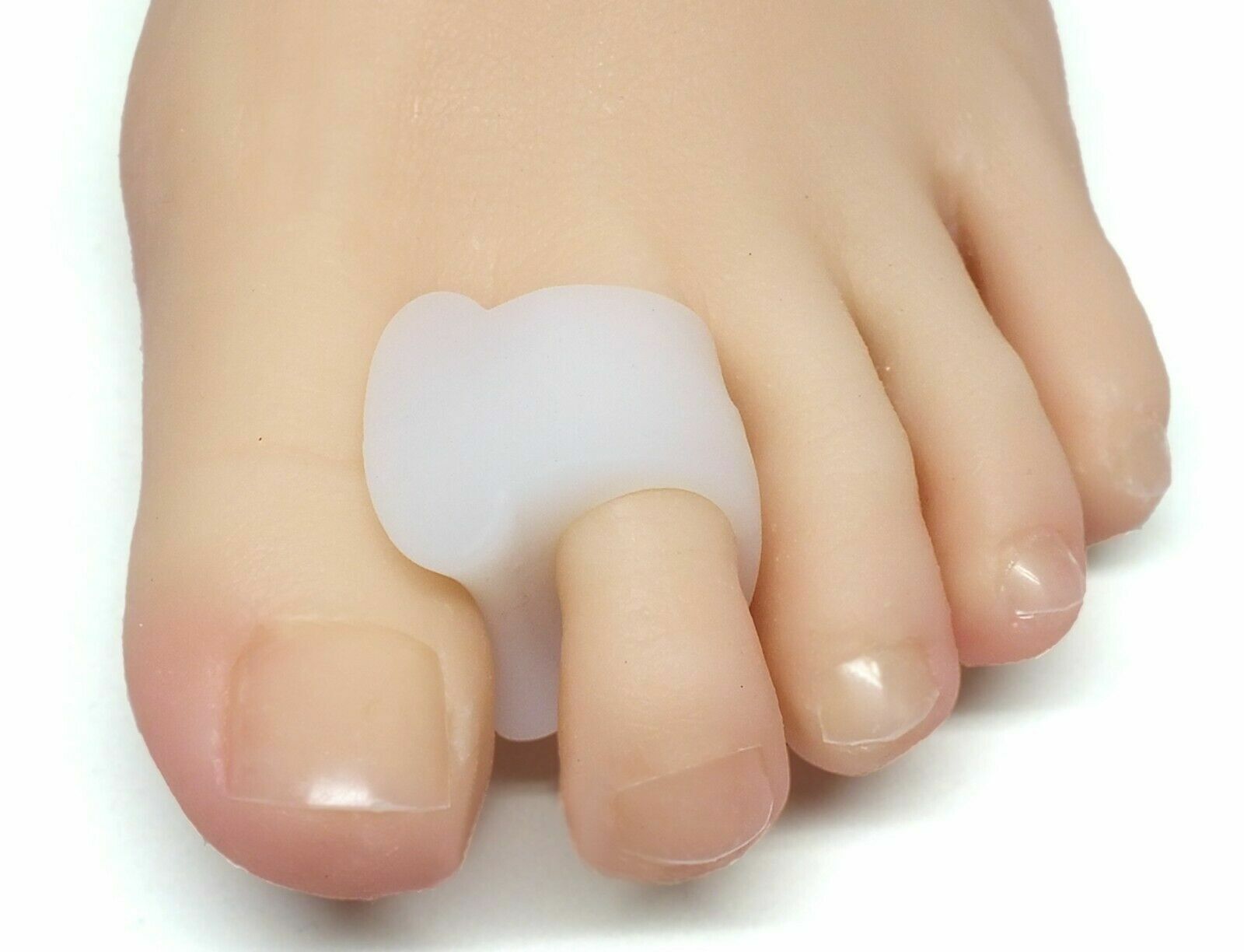 Dr,Toes Toe Corrector Bunion Straightener 4 Single Loop Spacers Separators Foot