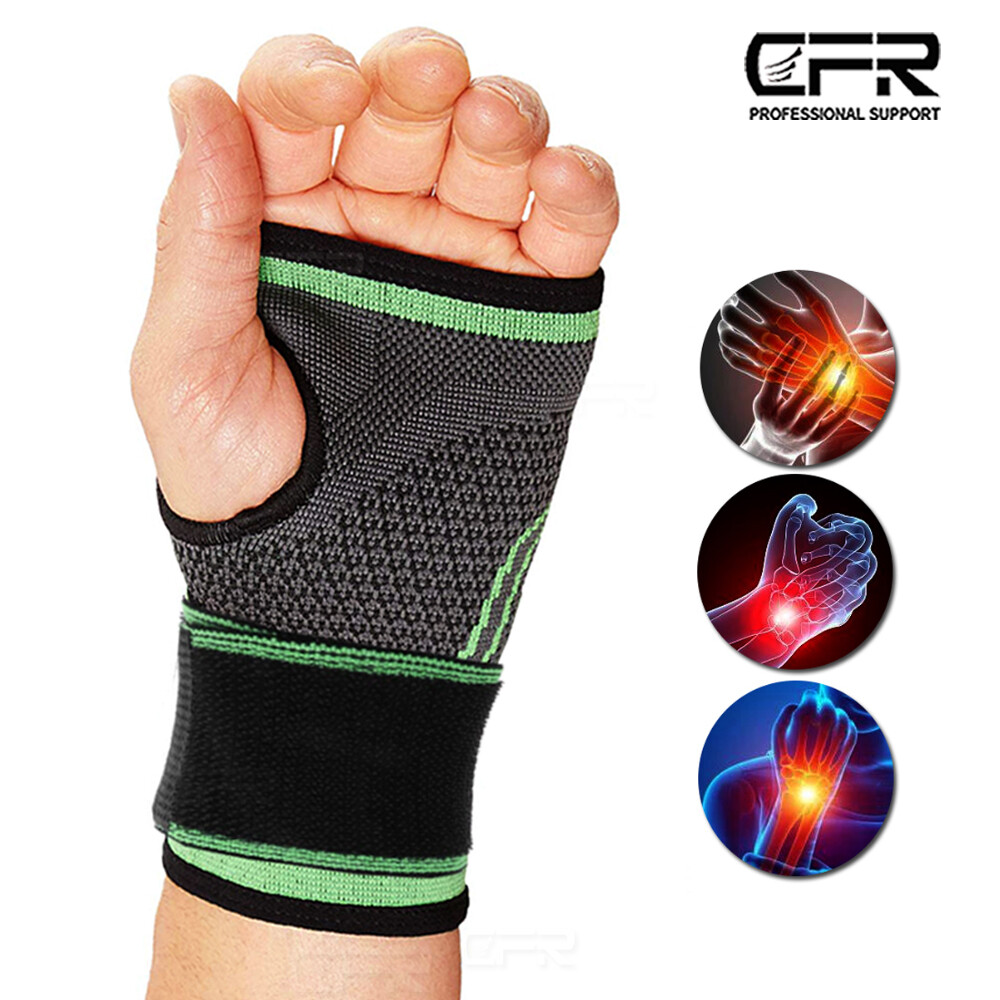 Elastic Compression Wrist Support Brace for Carpal Tunnel Arthritis Sprain Pain