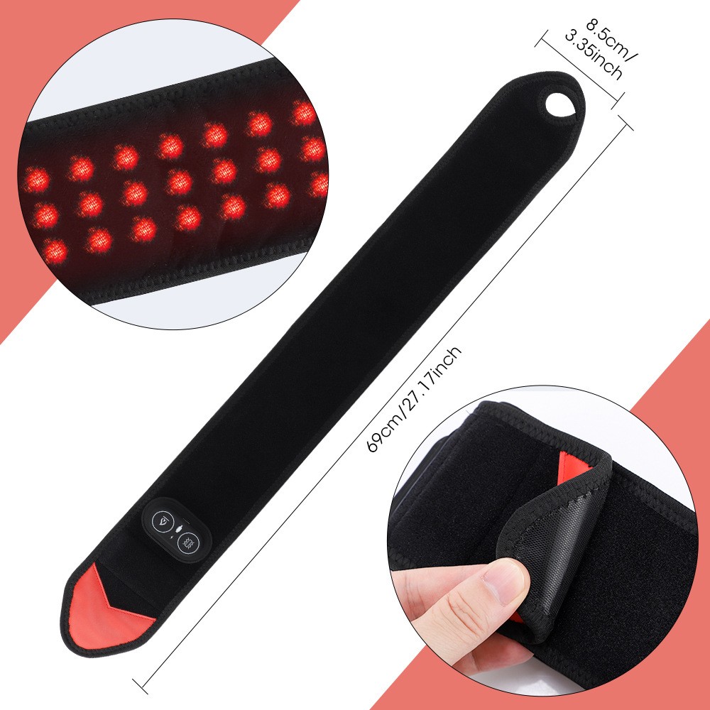 Cordless Wrist Heating Pad Wrap Heated Wrist Brace with Vibration Hand Massager