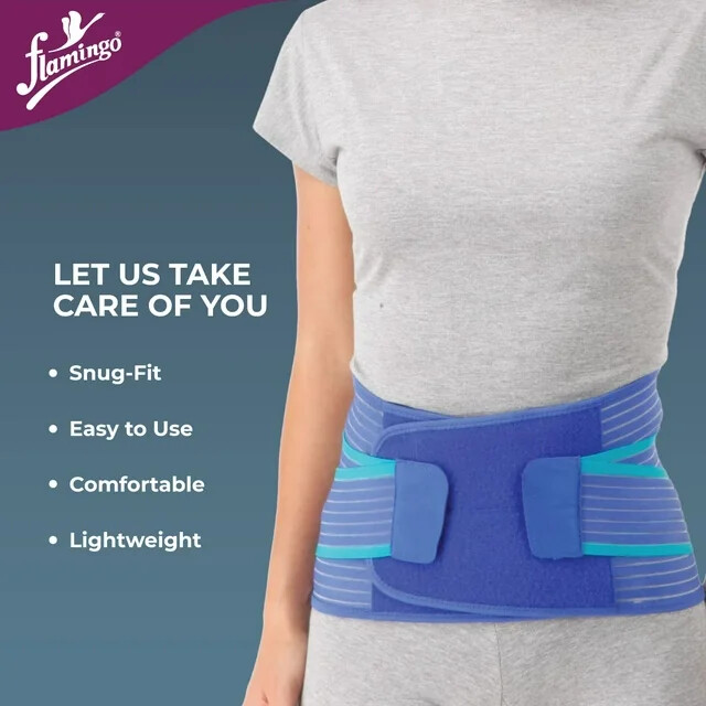 Flamingo Premium Lumbar Sacro Belt, Back Pain Relief