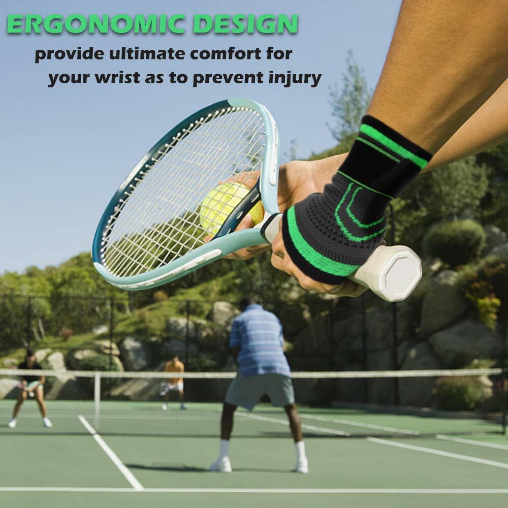 Compression Wrist Brace Support Strap Band Sports Gym Arthritis Carpal Tunnel US