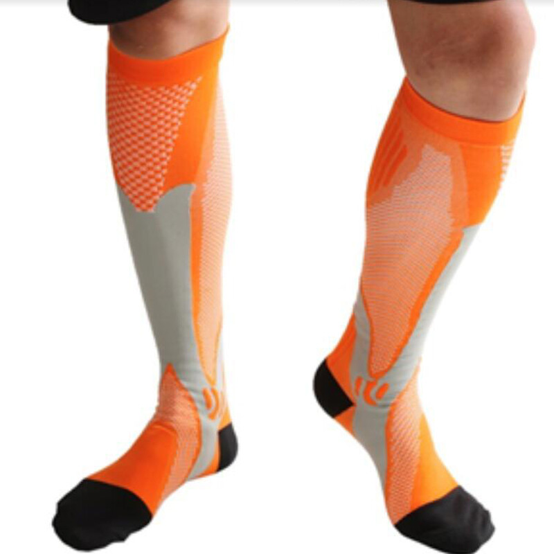 Stocking Compression Socks Anti Fatigue Copper Travel Running Football Unisex