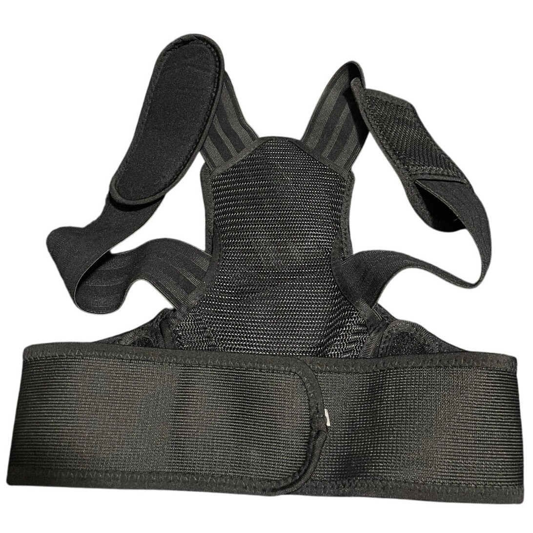 New in Bag Black Posture Corrector for Back – Unisex