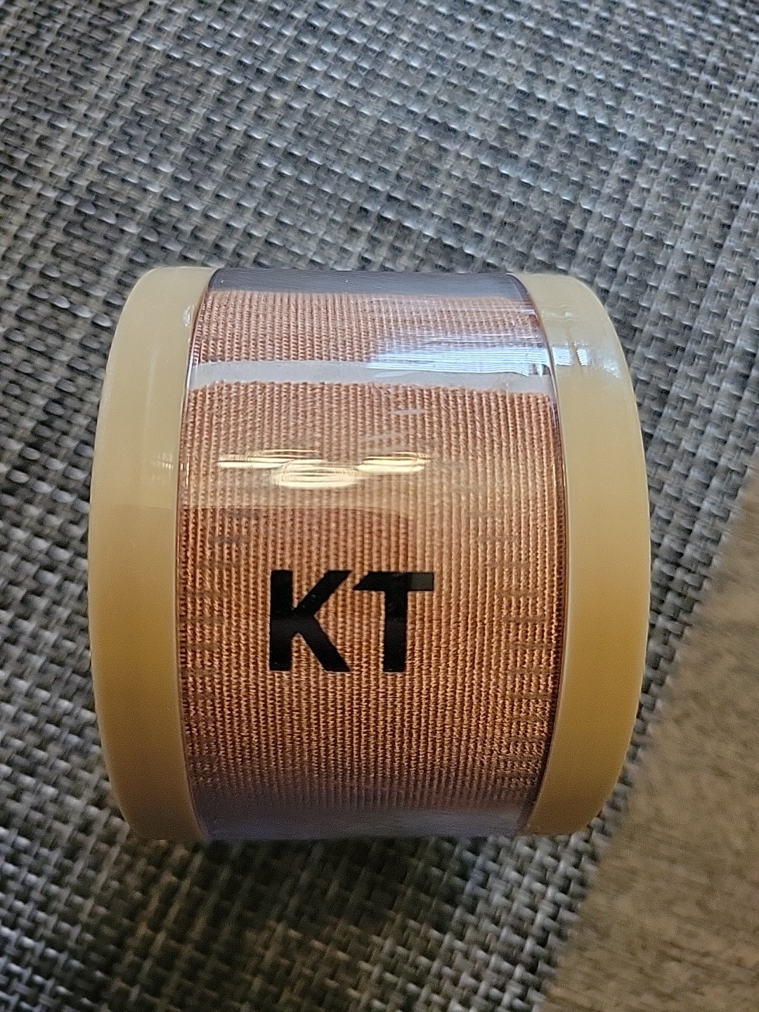 KT Tape Pro Elastic Sports Tape 100% Synthetic Stealth Beige 20 Precut 10″ Strip