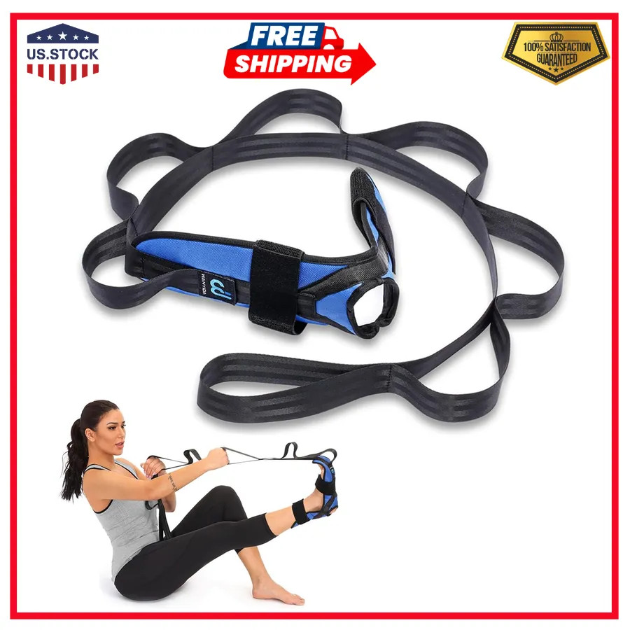 Foot and Calf Stretcher for Plantar Fasciitis Achilles Tendonitis Yoga Strap…