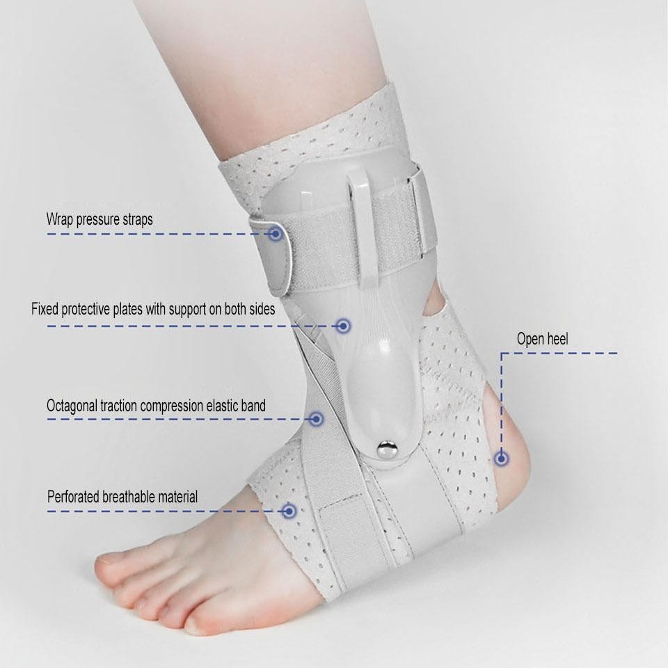 Aolikes 1pcs Ankle Sprained Support Brace Ankle Splint Stabilizer Protect for Sp