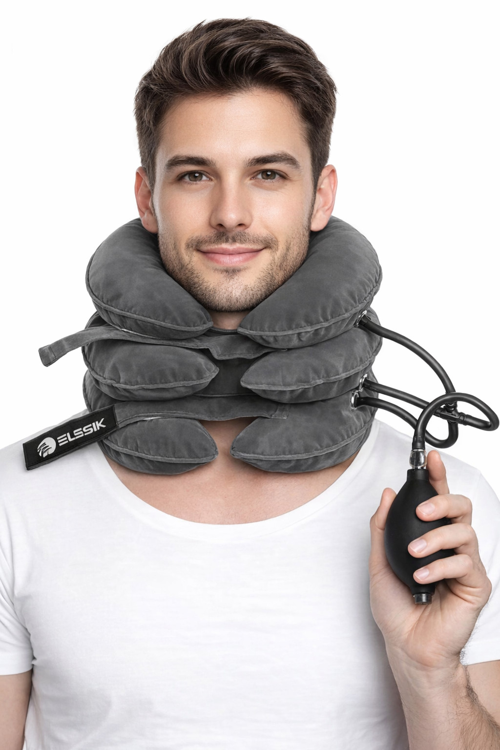 Neck Stretcher & Cervical Traction Device – Neck Brace for Pain Relief and Suppo