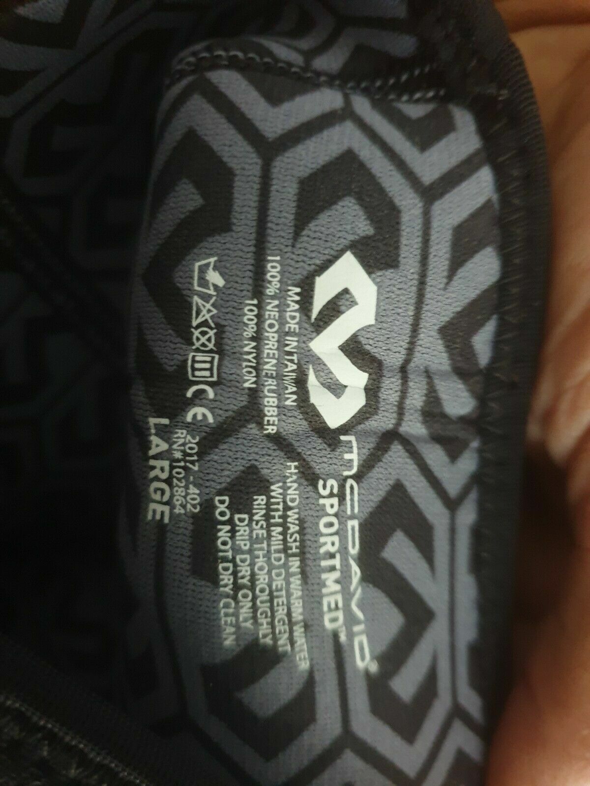 Compression Knee Support Sleeve Lot Of 2, lumbar support, gauze bandage