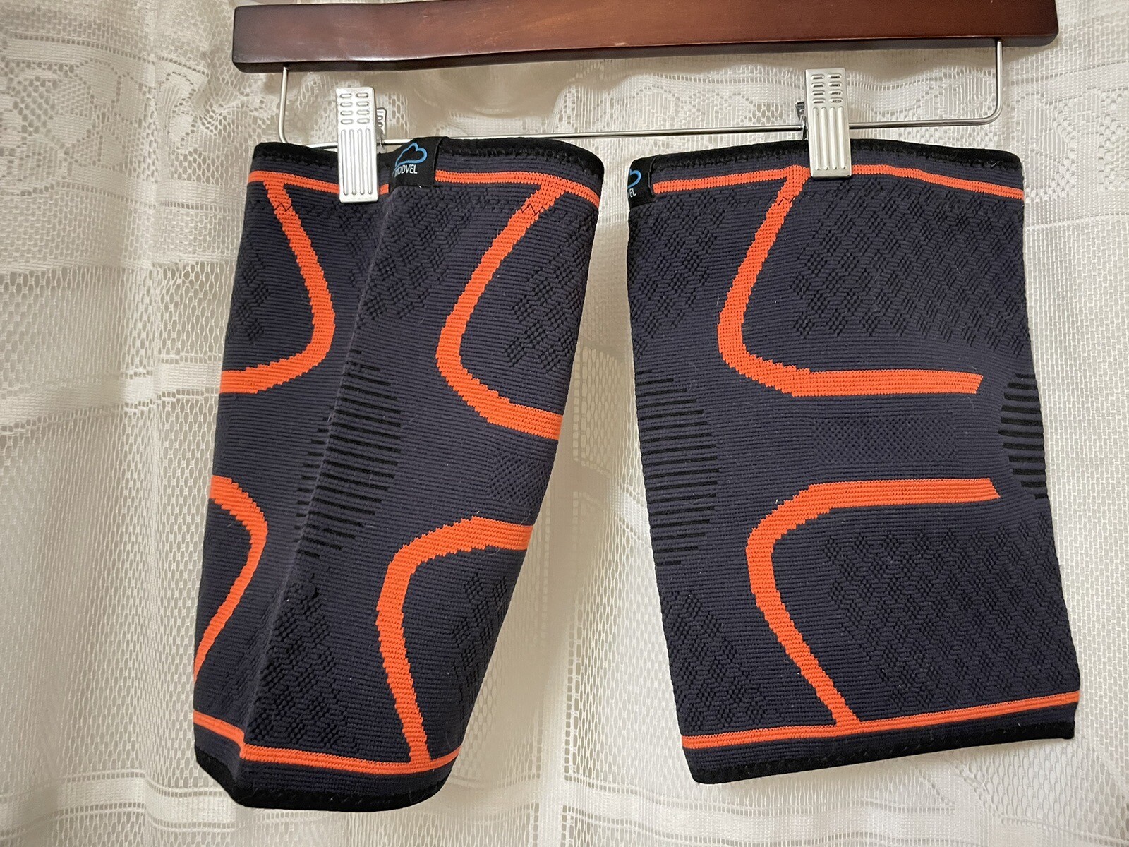 Modvel Knee 2PACK Compression Sleeve. Knee Brace for Men & Women XL