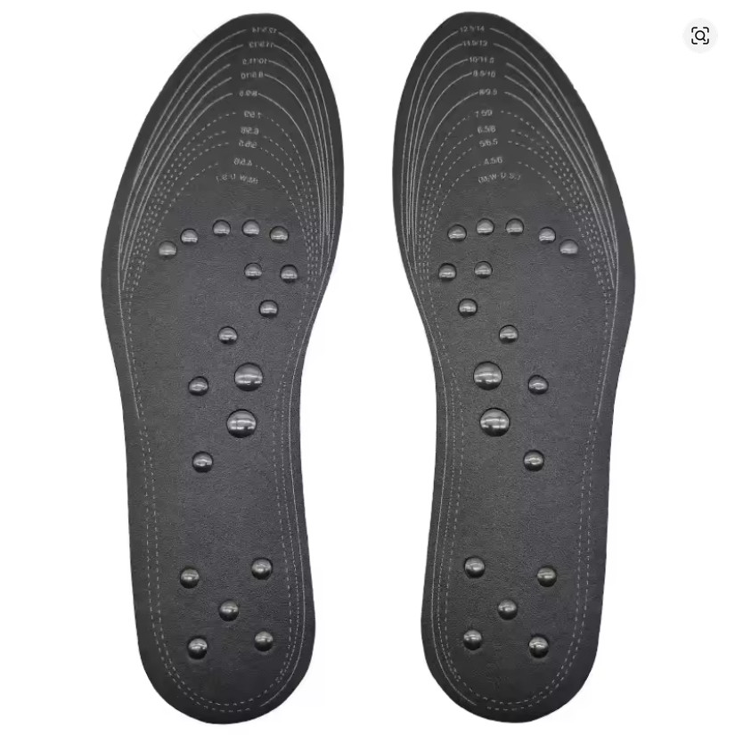 Magnetic Acupressure Insoles Foot Massage Pads 18 Magnet Comfort Shoe Inserts