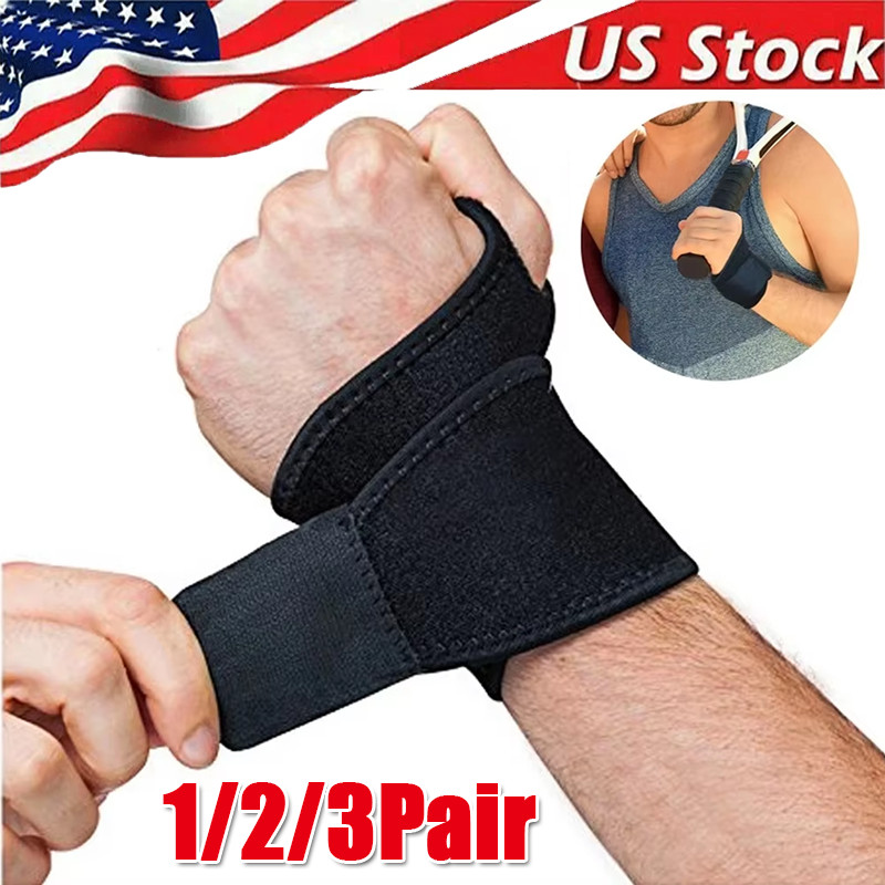 Wrist Hand Brace Support Carpal Tunnel Sprain Arthritis Gym Splint Left / Right