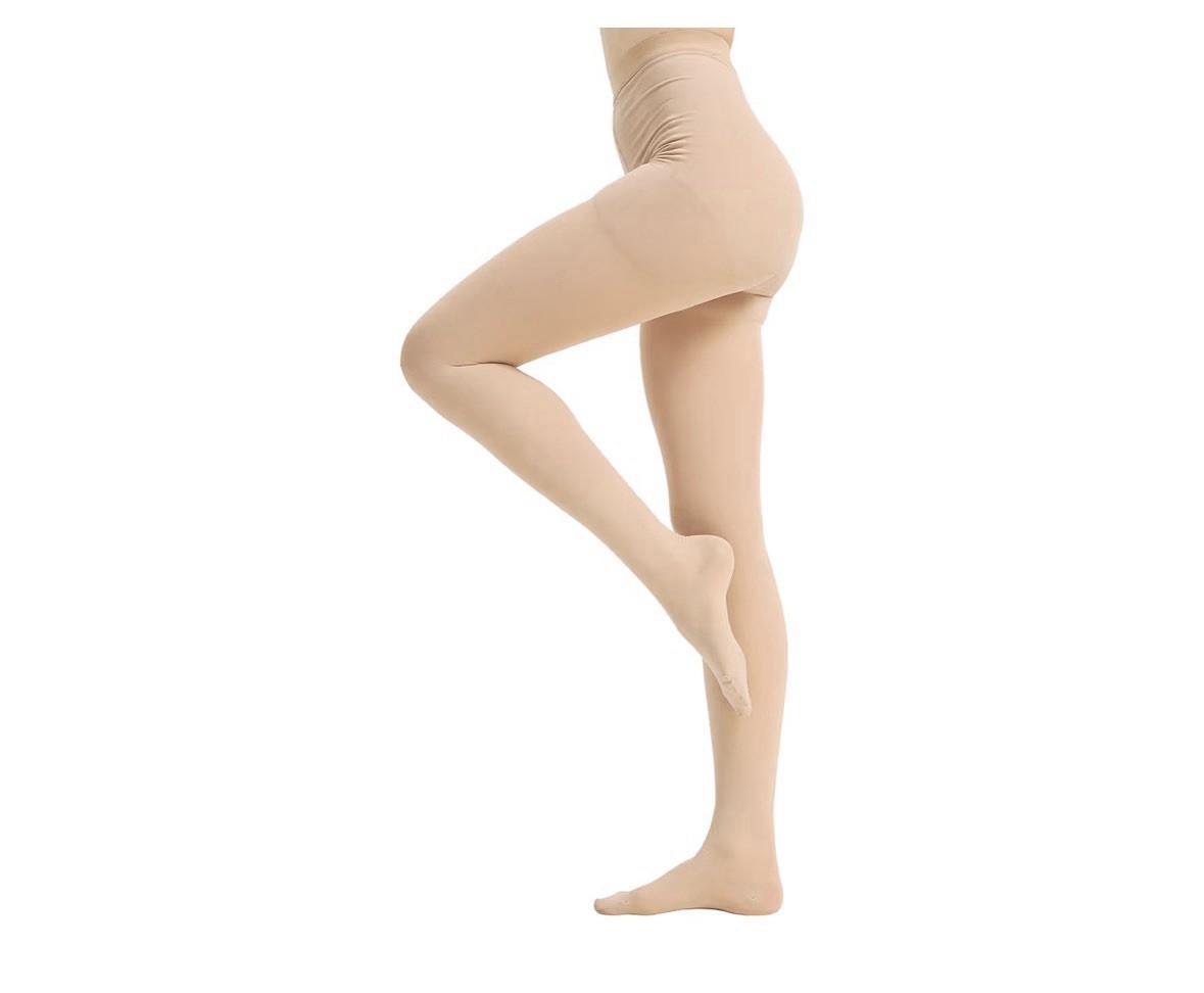 Compression Pantyhose for Women and Men, Open Toe 20-30 mmHg Medical size Medium