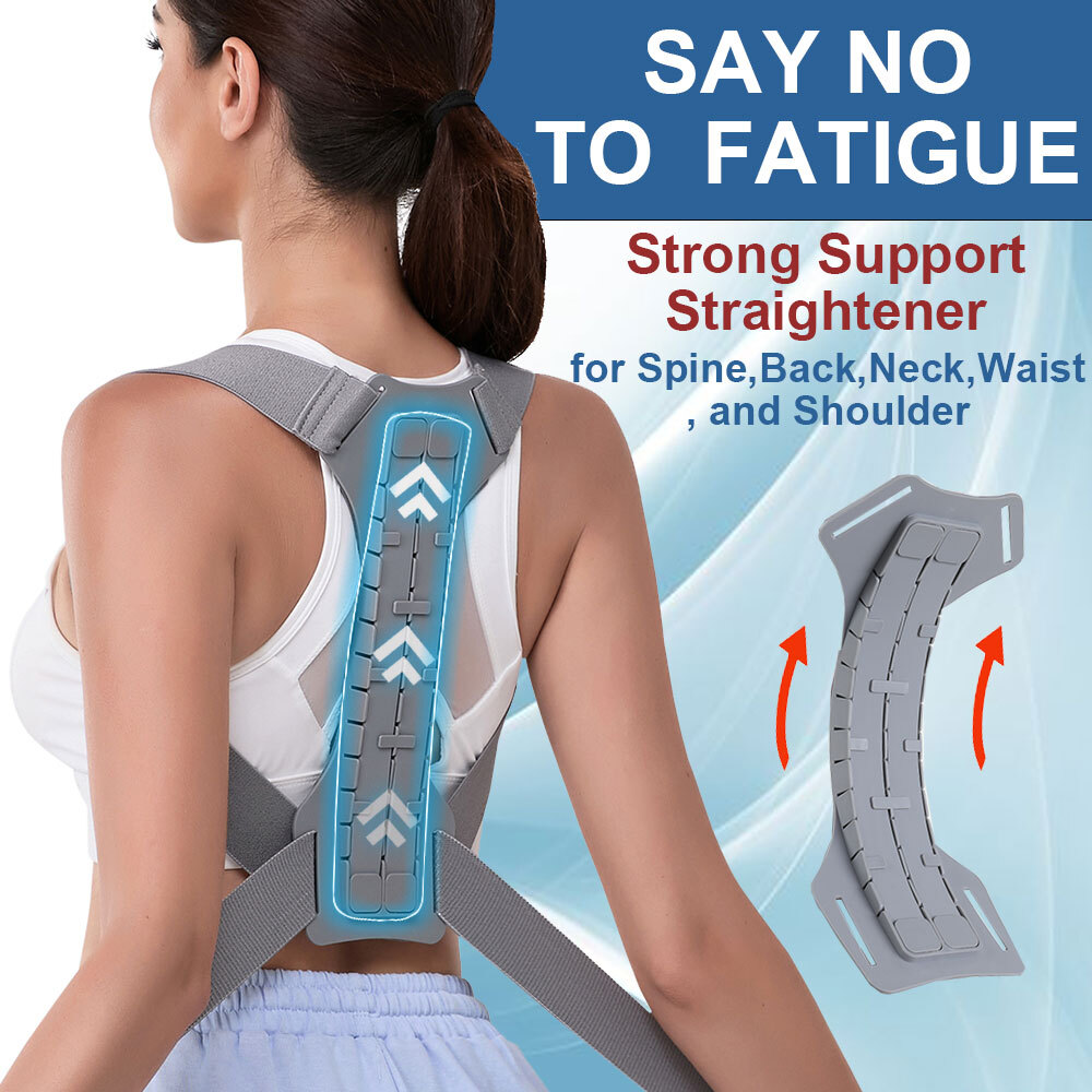 Posture Corrector Adjustable Back Brace Support for Lower Back Pain Fortemotus