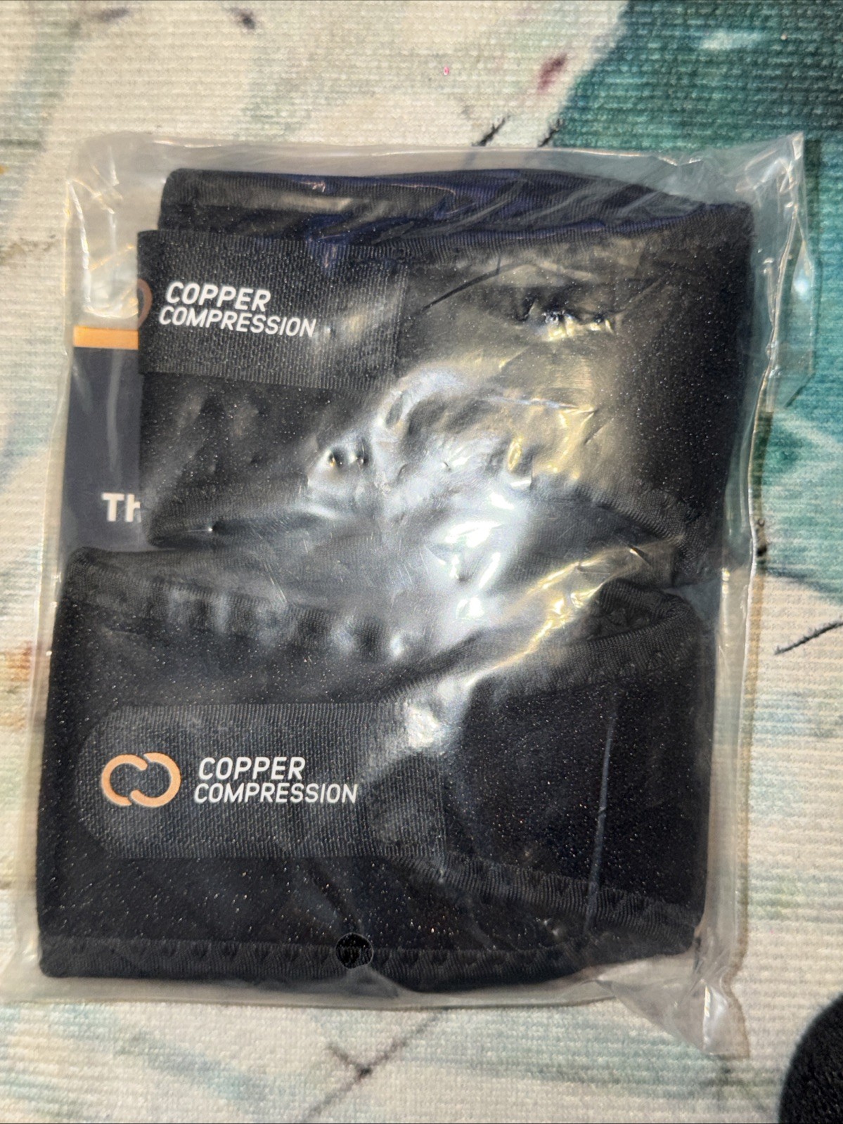 Genuine and Copper Compression Arch Support New Sealed 1 Pair Black Works Well