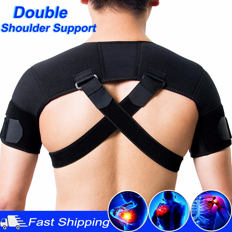 Shoulder Support Brace Torn Rotator Cuff AC Joint Pain Relief Compression Right