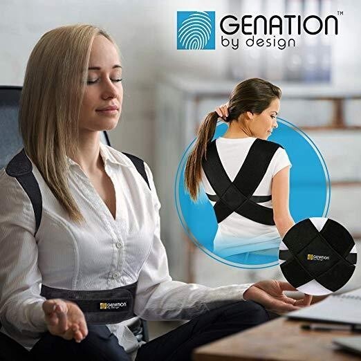 Premium Posture Support Unisex Posture Corrector For Women Men REGULAR One Size