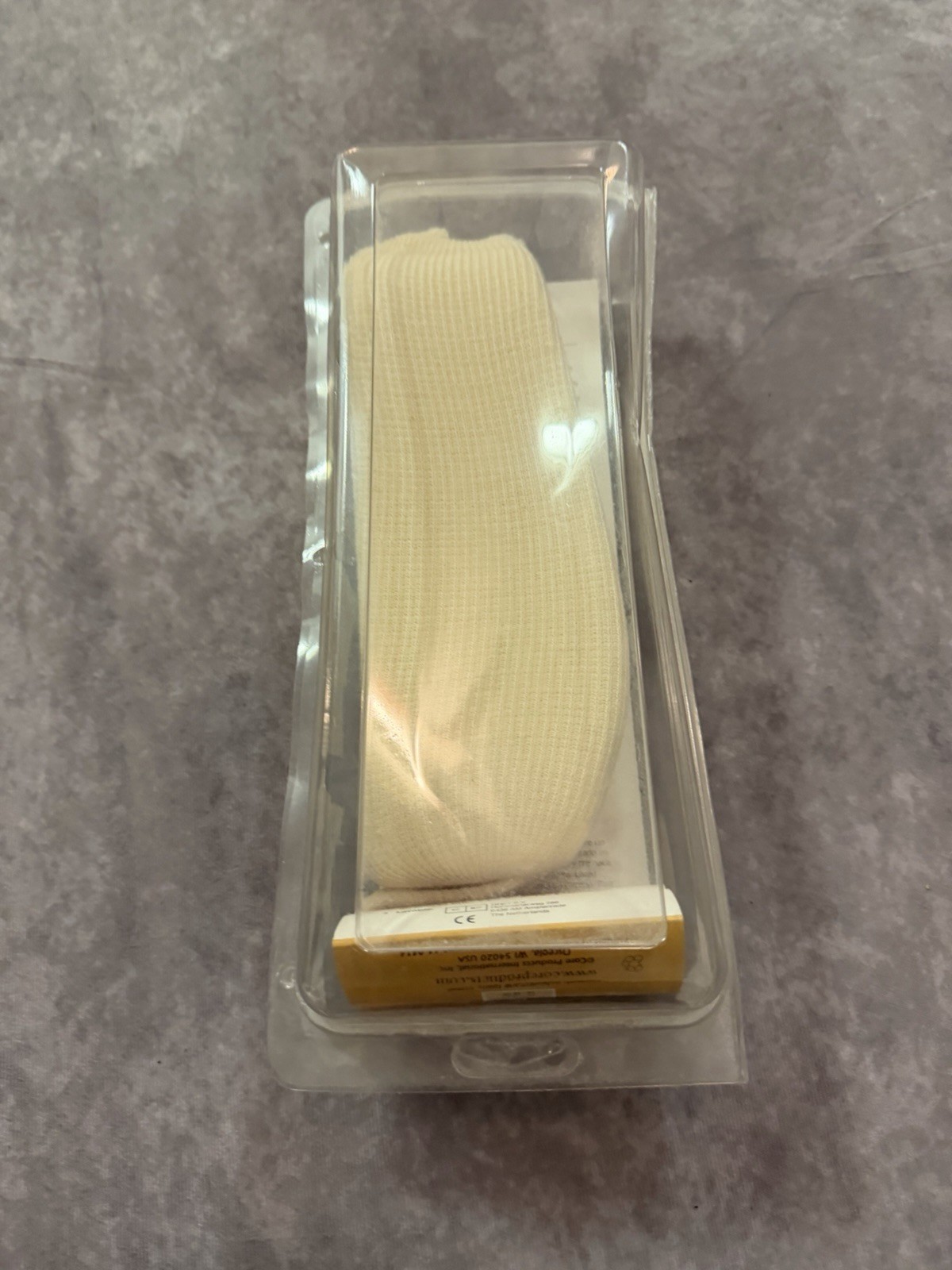 Core Products Foam Cervical Collar Neck Brace Adjustable Support Beige 2.5″ UNI