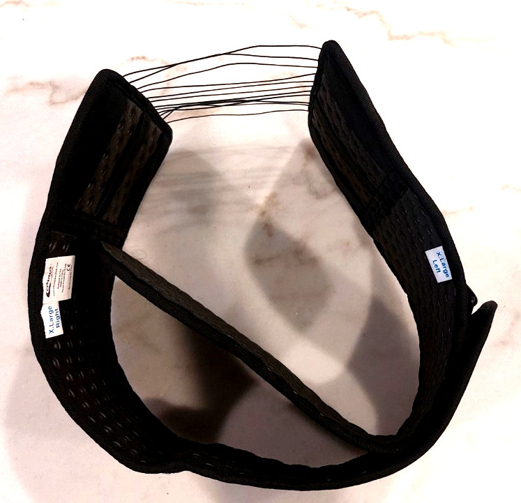 Back Brace Support Belt with Stomach and Back Support Panels Size XL, Adjustable