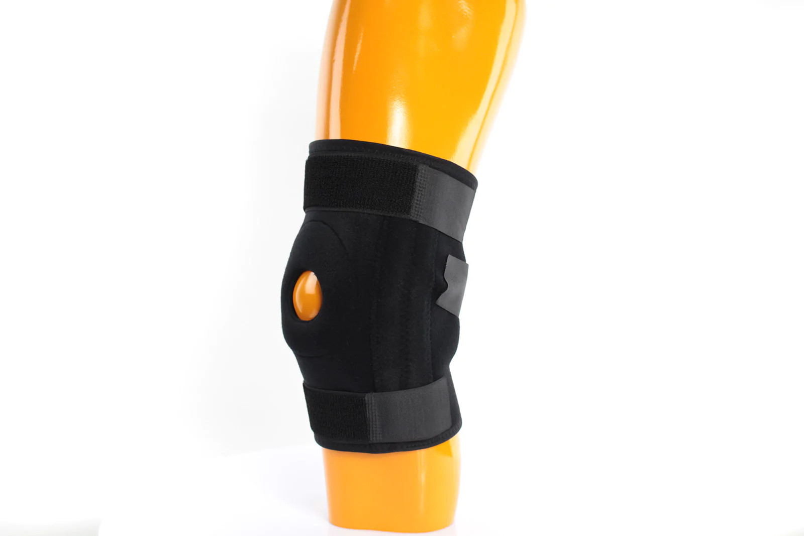 Standard Knee Support, Ligament Supported w/ Patella Ring and Side Steel Springs