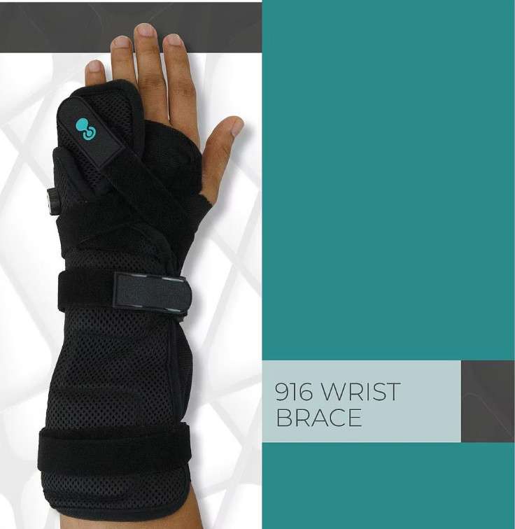 New Open Box – CORETECH 916 Left/Right Universal Wrist Brace/Splint – Black