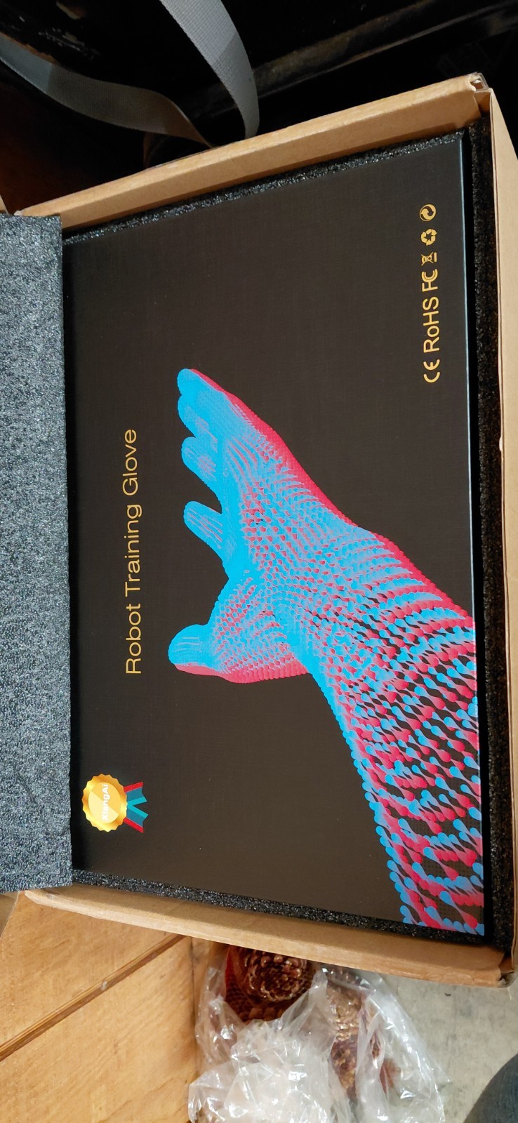 robot training glove