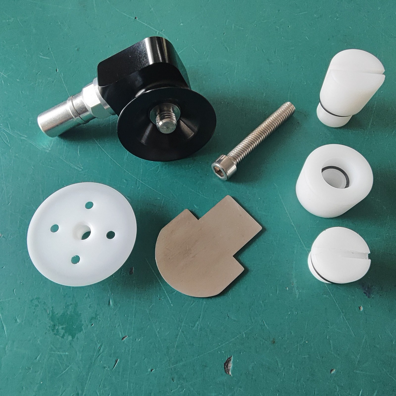 Prosthetic Socket Silicone Lock Adapter Aluminum Magnesium 100kg Light
